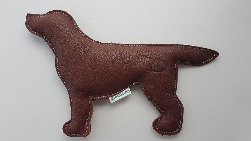 Wurfspielzeug "Hund" aus Naturleder günstig kaufen