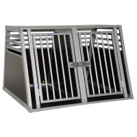 Alu-Auto Hunde-Doppelbox
