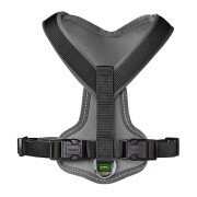 Hunter Hundegeschirr Neopren schwarz/grau XS