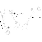 Wurf-Hundespielzeug FLINGERZ™ Ball