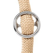 Hunter Dressurhalsung Freestyle beige 35 cm / 8 mm