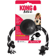 Hundespielzeug KONG® Extreme Ball mit Tau