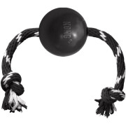 Hundespielzeug KONG® Extreme Ball mit Tau