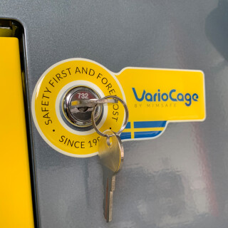 Ersatzschließzylinder mit Schlüssel für Variocage