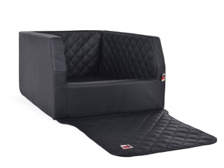 Travelmat® duo Plus Jetblack 100 x 80 Visco