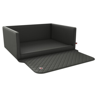 Autohundebett Travelmat® Basic schwarz 110 x 100 Visco