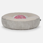 Mypado Shell Cord Hundehöhle creme L Ø 95 cm S (Kaltschaum) ohne Lehne