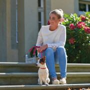 Verstellbare Führleine FREESTYLE himbeer 10 mm