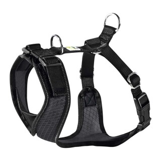 Hunter Hundegeschirr Manoa Vario Rapid grau XS (35-41 cm)