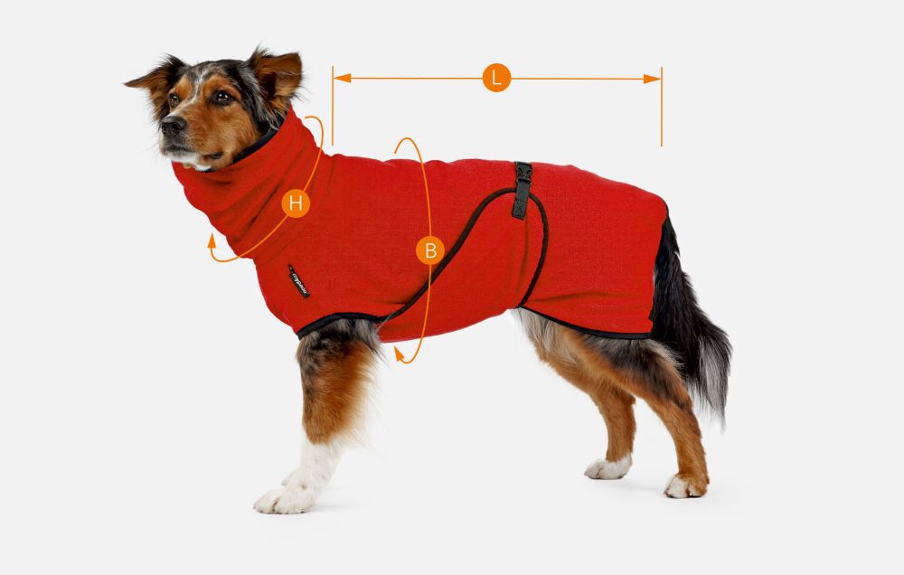 https://www.dogshop-exclusive.de/mypado-Fluffy-Hundebademantel Größenangaben